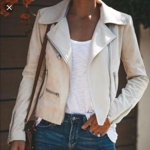 Vici Market Moto Jacket in Stone Color